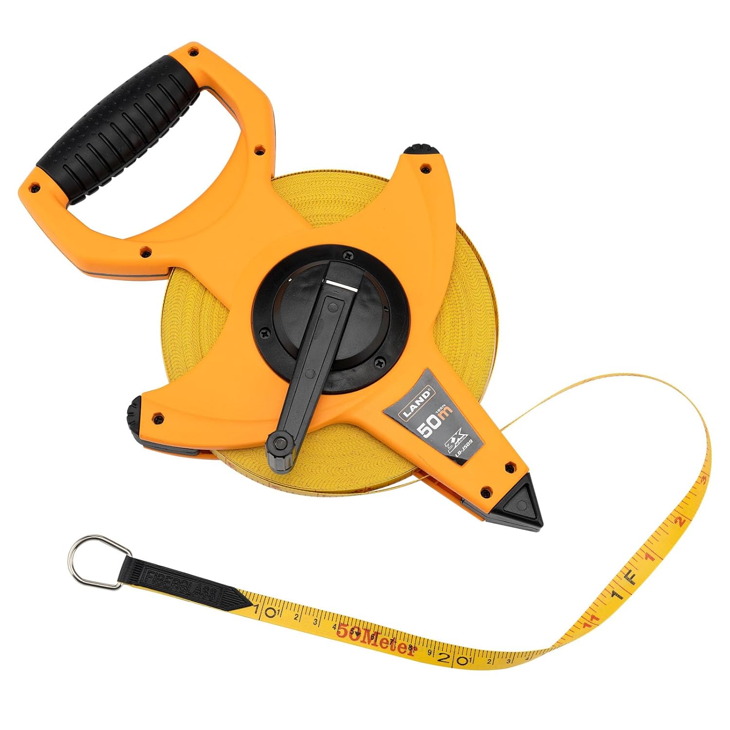 165FT/50M Heavy Duty Fiberglass Tape Measure - 1/2-Inch Wide